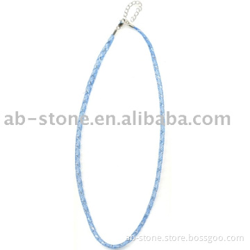 Nylon net Cord necklace